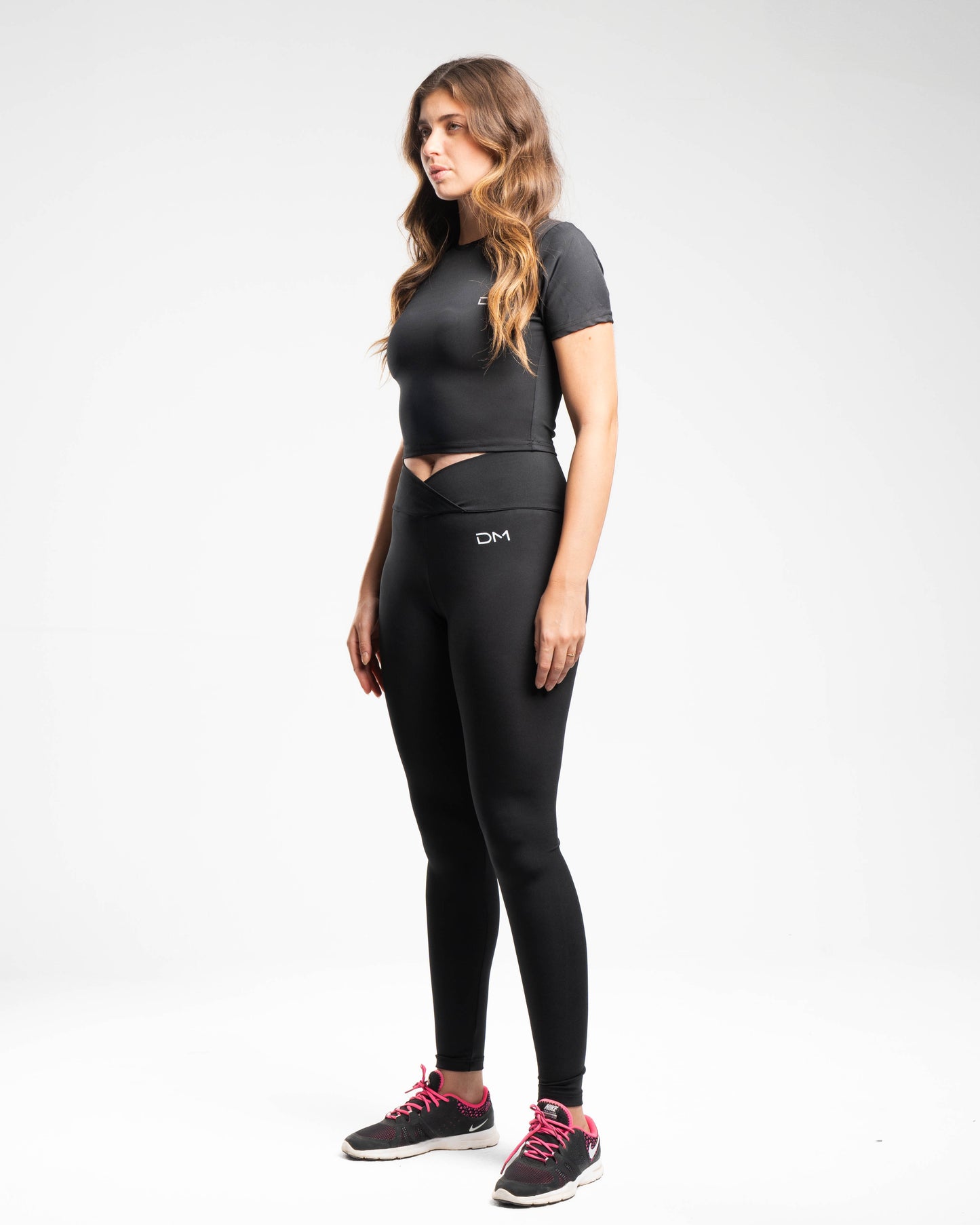 V-WAIST SCULPT LEGGINGS - MIDNIGHT DRIVE