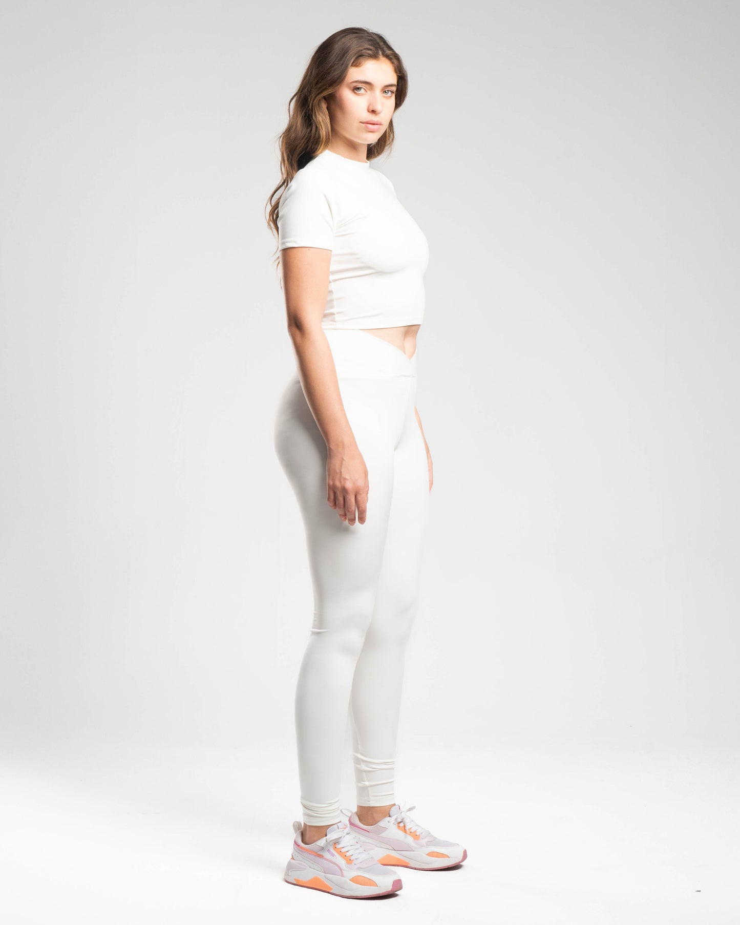V-WAIST SCULPT LEGGINGS - FROSTLINE