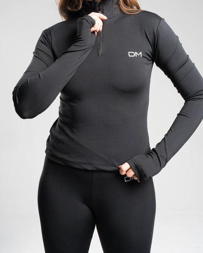 LONG SLEEVE ZIP UP - MIDNIGHT DRIVE