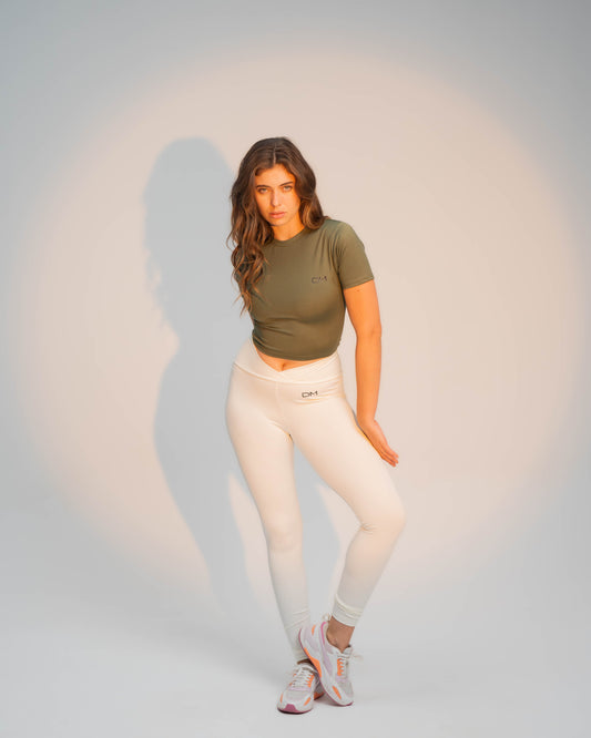ESSENTIAL BASIC TEE - SAGE
