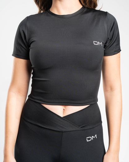 V-WAIST SCULPT LEGGINGS - MIDNIGHT DRIVE