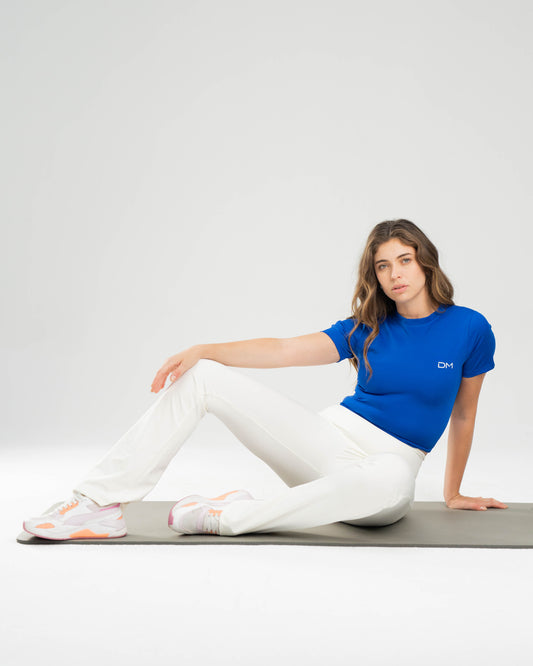 ESSENTIAL BASIC TEE - DRIFT BLUE