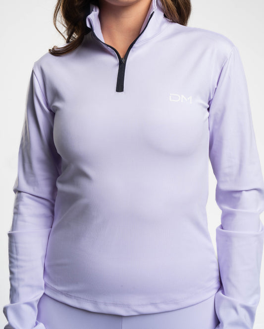 LONG SLEEVE ZIP UP - LAVENDUST