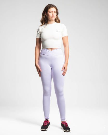 V-WAIST SCULPT LEGGINGS - LAVENDUST