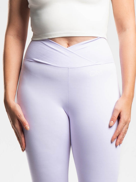 V-WAIST FLARED PANTS - LAVENDUST